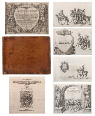 Esaias von Hulsen, igentliche Wahrhaffte Delineatio vnnd abbildung aller fürstlichen auffzüg vnd Rütterspilen, 1618 Bücher