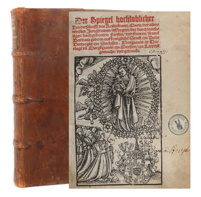 Marcus von Weida, Der Spiegel hochloblicher Bruderschafft des Rosenkrantz Marie, 1515, Bücher
