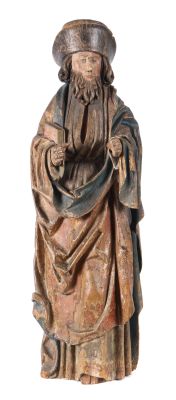 Bildschnitzer des 16. Jahrhunderts, Tilma Riemenschneider Nachfolge/Umkreis, Heiliger Jakobus der Ältere, Skulptur