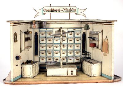 Verkaufsladen Conditorei von Märklin, um 1900-1905, Spielzeug