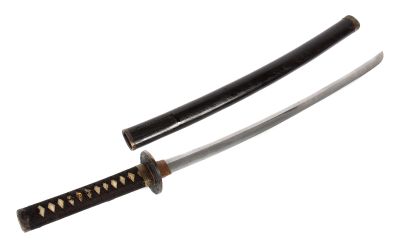 Wakizashi in Koshirae, Japan, Shinto-Periode, Ende 17. / Anfang 18. Jahrhundert, Waffen