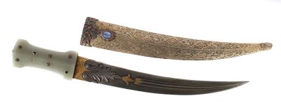 Kard, Dolchmesser, osmanisch, 19. Jahrhundert, Waffen