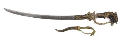 Kastane, Dolch. Ceylon, Sri Lanka, 19. Jahrhundert, Waffen