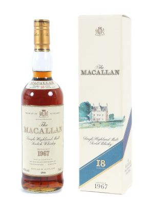 The Macallan, Single Highland Malt Scotch Whisky, 1967, Weine, Spirituosen