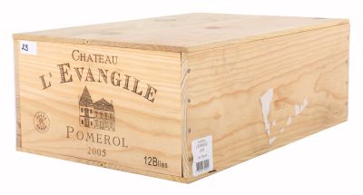 1 Kiste Château l'Evangile, Pomerol, 2005, Weine, Spirituosen