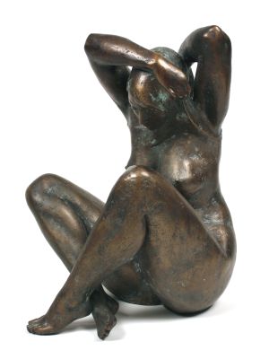 Willi Tannheimer, Die Hemdausziehende, moderne Skulpturen